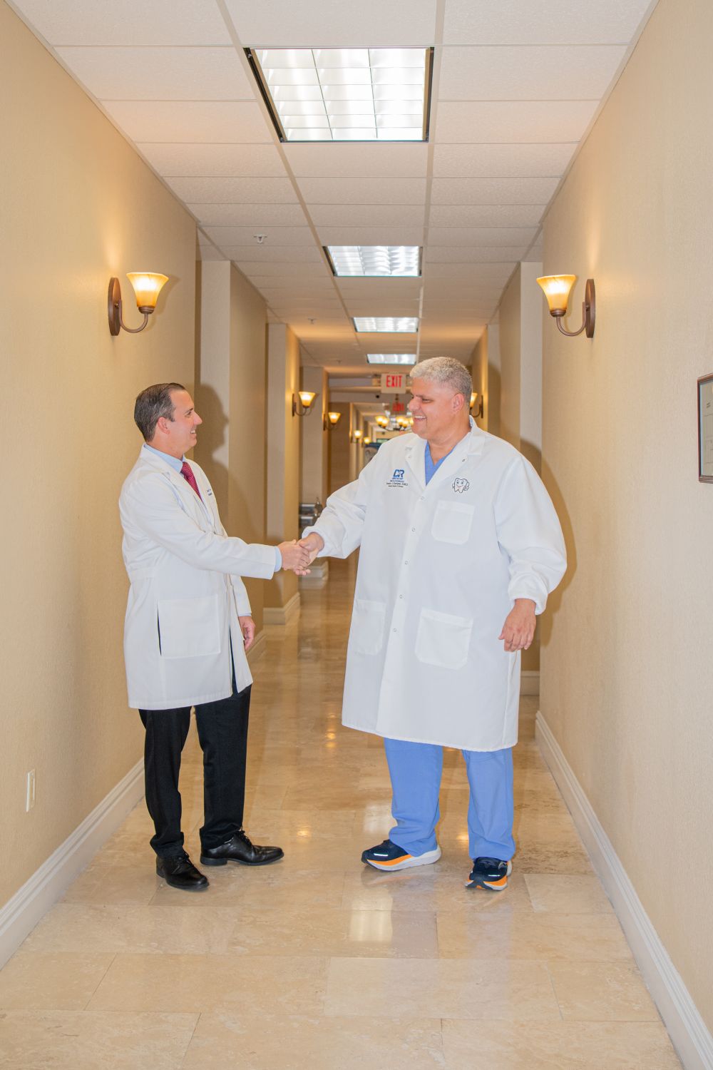 Dr. Ramon Rodriguez, DMD, and Dr. Carlos Fernandez Feo, DDS, CAGS-Ortho, at D & R Dentistry